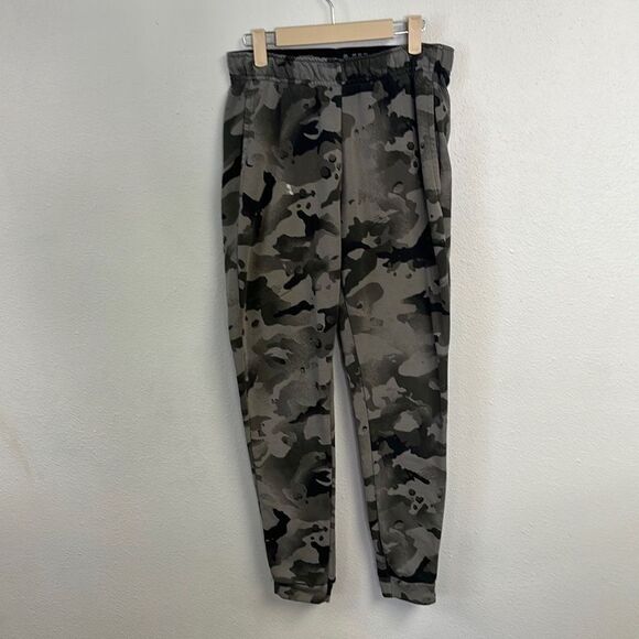 Nike Dri Fit Standard Fit Men's French Terry Camo Training Pants‎ Size S - Picture 1 of 9
